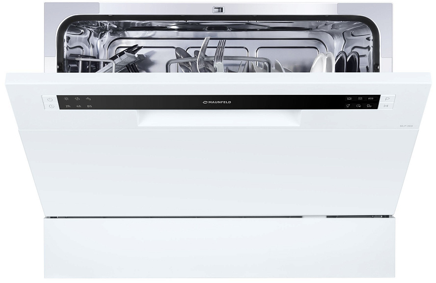 MLP 06S Посудомоечная бытовая машина mlp-06s/ • тип установки: отдельно стоящая компактная 55см • количество комплектов: 6 • управление: электронное с led индикацией • количество программ: 6 (интенсивная, стандартная, экономичная-есо, стекло, 9 0 минут, б Santreyd  - Вид №3