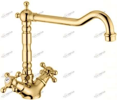 Смеситель MIGLIORE Revival ML.CUC-451.DO для кухни - золото 