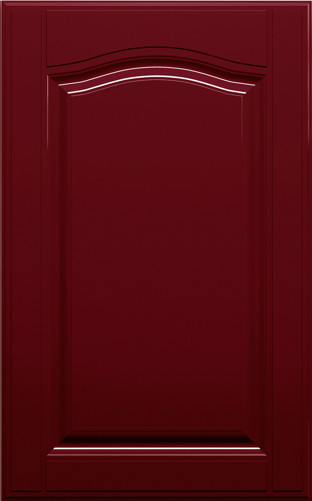 Фасады для кухни Кантри Фрезеровка «Оксфорд» Вишневый глянец №182 SIDAK SIST1552-212