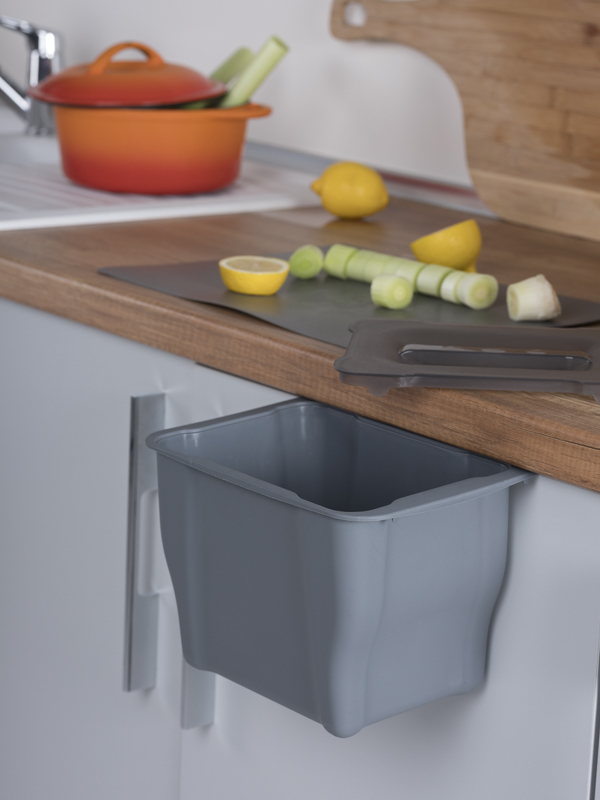 Контейнер для мусора на дверцу Iota 5 Anthracite NAVAKO 10024 - Вид №4