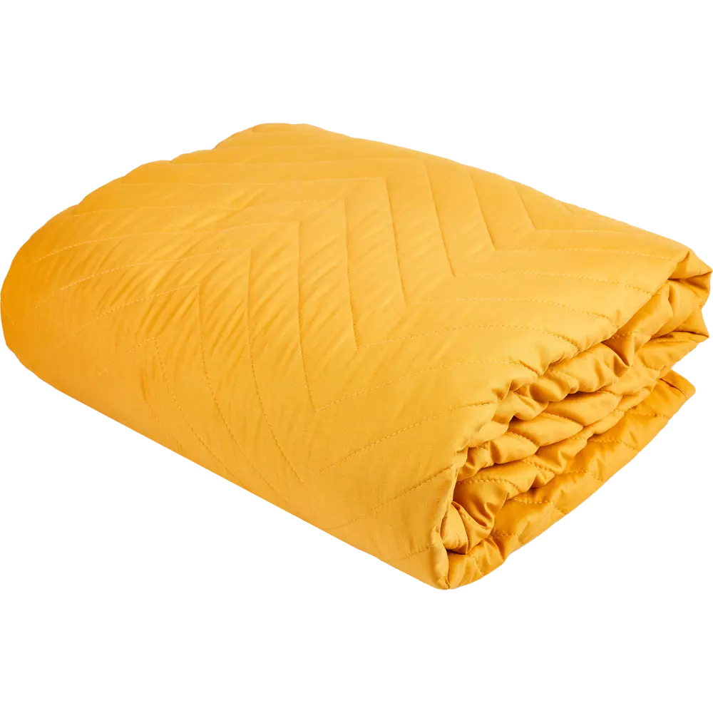Покрывало Нью 200x240 см микрофибра цвет желтый 86447376 STLM-2109151 SEASONS 
