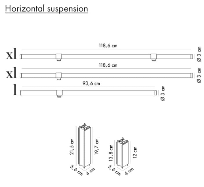 Светодиодный подвесной светильник из боросиликатного стекла AXOLIGHT Paralela ARCH-00049092 - Вид №14