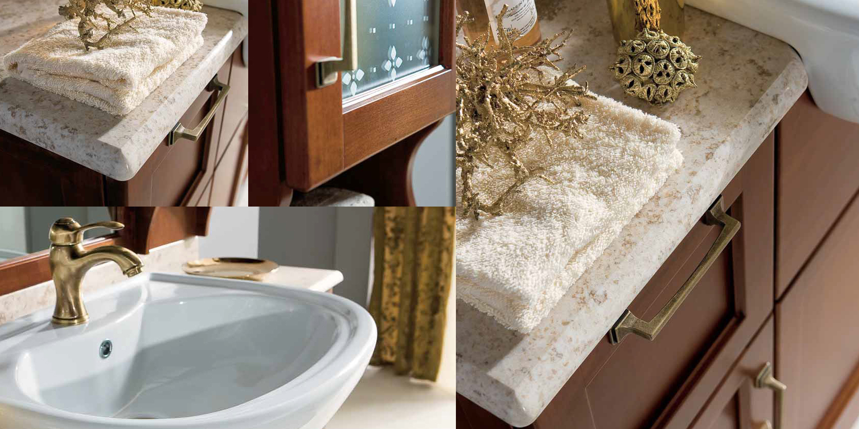 Комплект мебели для ванной комнаты 008 BMT Tudor 5581 - Вид №1