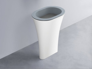 AMLA65-BR+AMPILO-CM+AMCOLO-BL Раковина Amedeo Ovale отдельностоящая cielo Enjoy + Amedeo