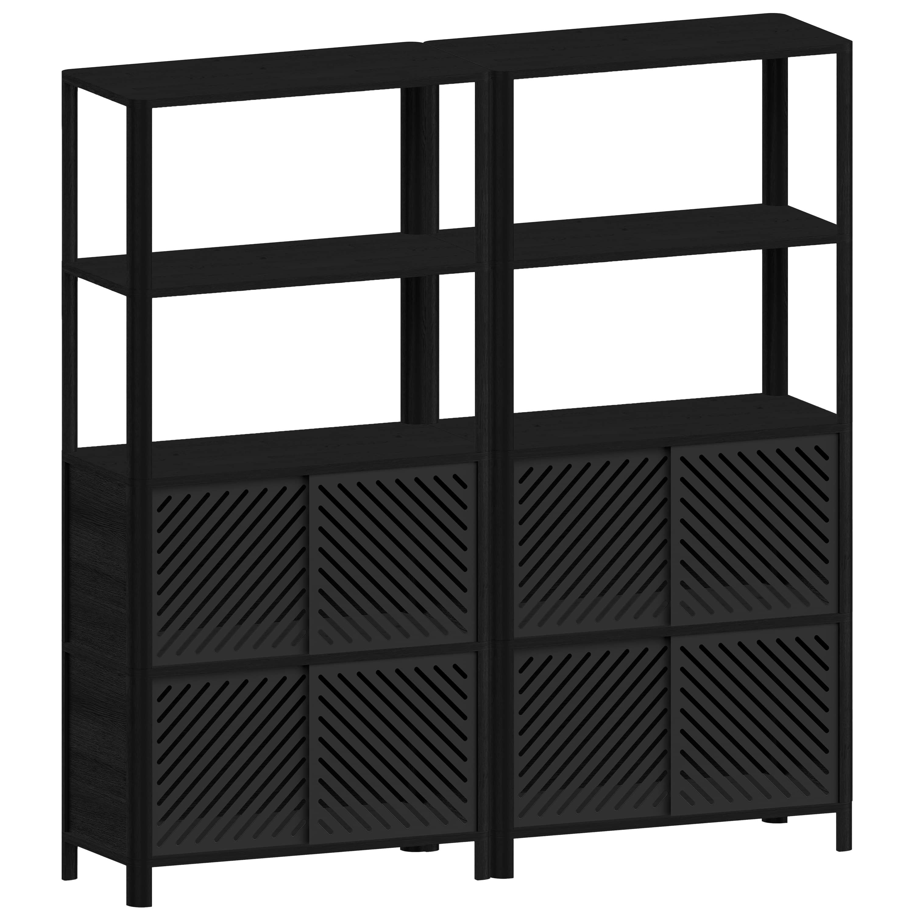 Модульный книжный шкаф из массива дерева Woodendot Cloe ARCH-00016781 - Вид №3