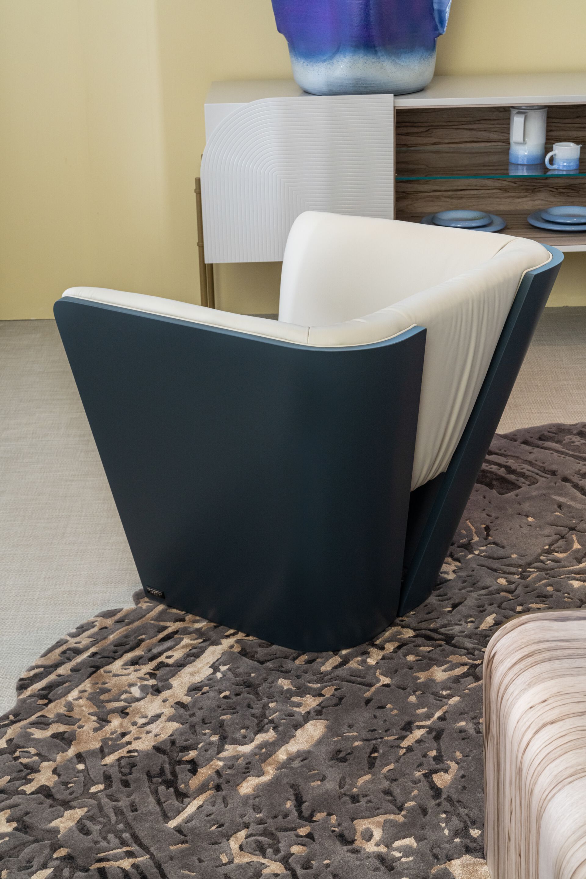 Круглый ковер из шерсти и вискозы Bizzotto Italia Нара ARCH-00147586 - Вид №7