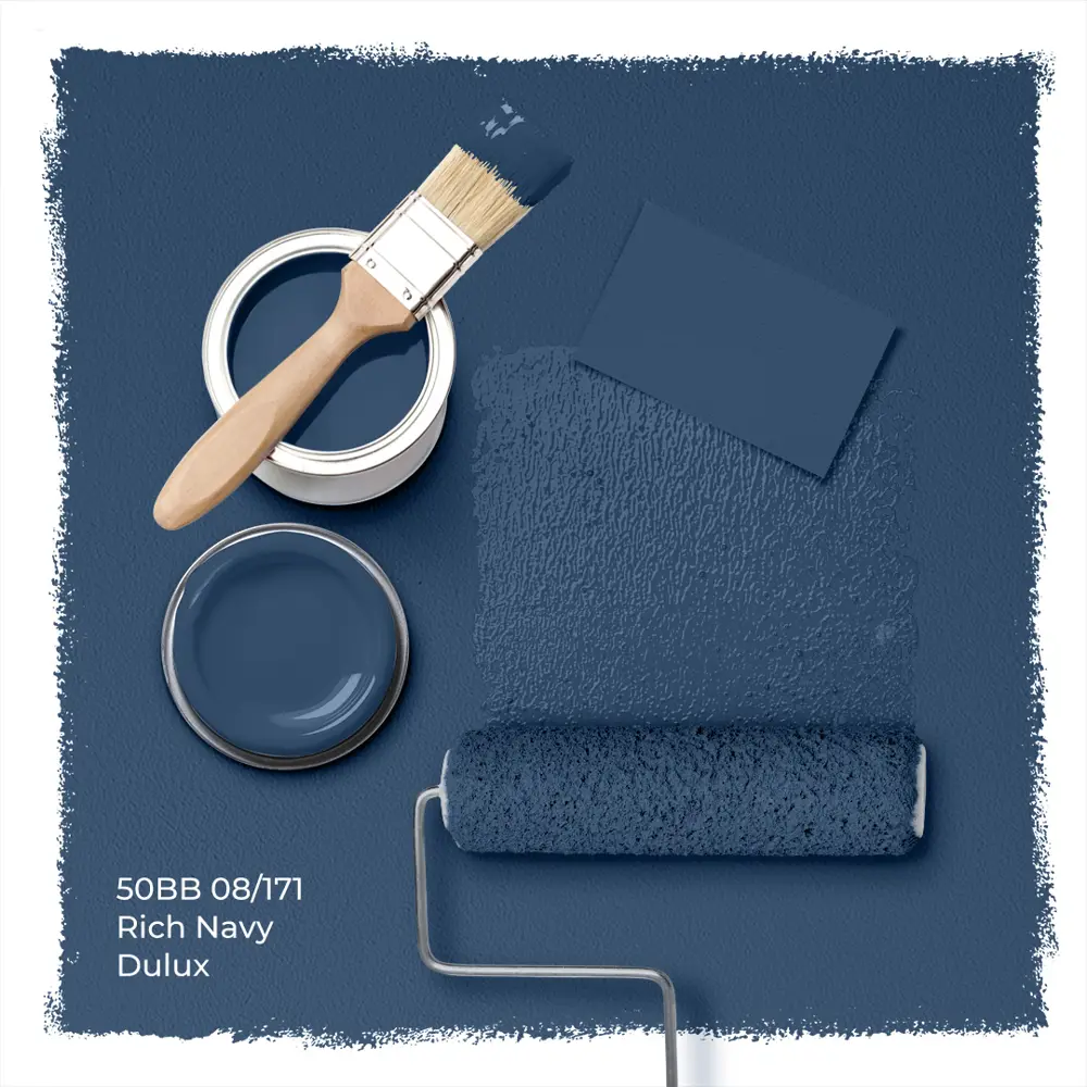 Тестер краски для стен Dulux 50BB 08/171 Rich Navy 30 мл STLM-2129465 - Вид №3