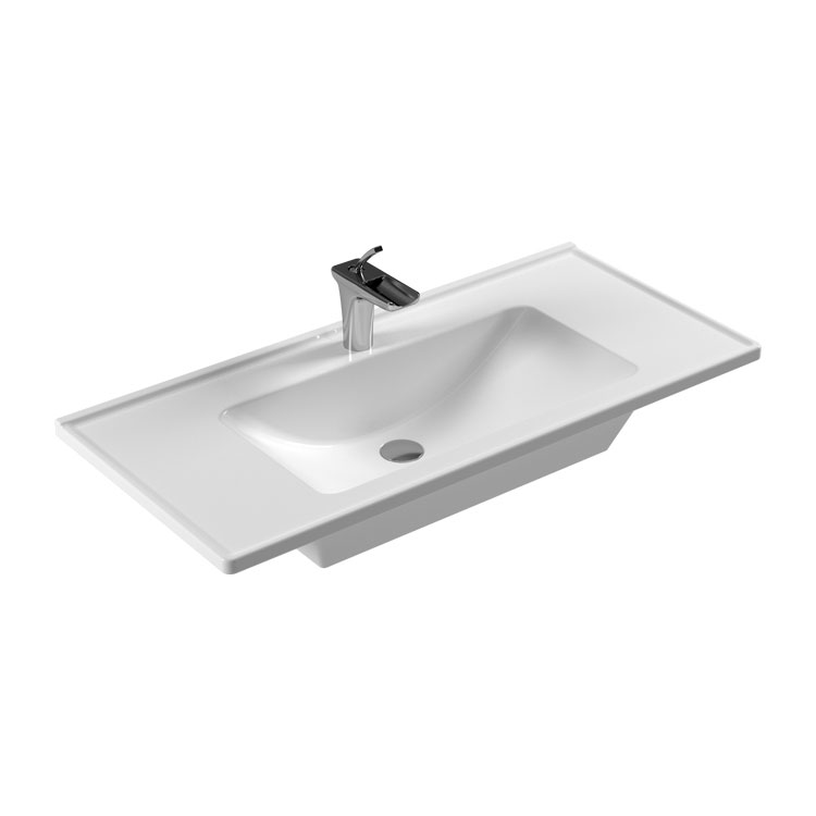 3037  3037 Star Умывальник мебельный 100x46см Eca  - Вид №1