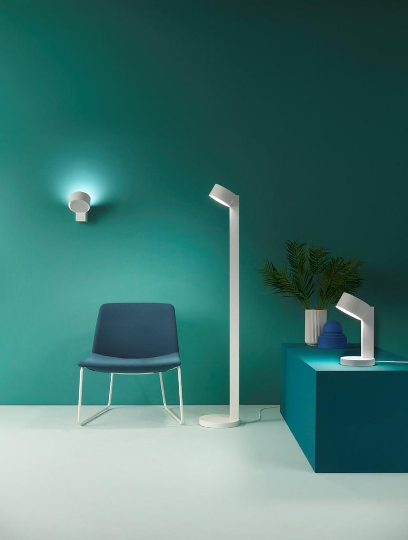 ZAVA Светодиодная настольная лампа из железа Rei sun-id-1347214 - Вид №1