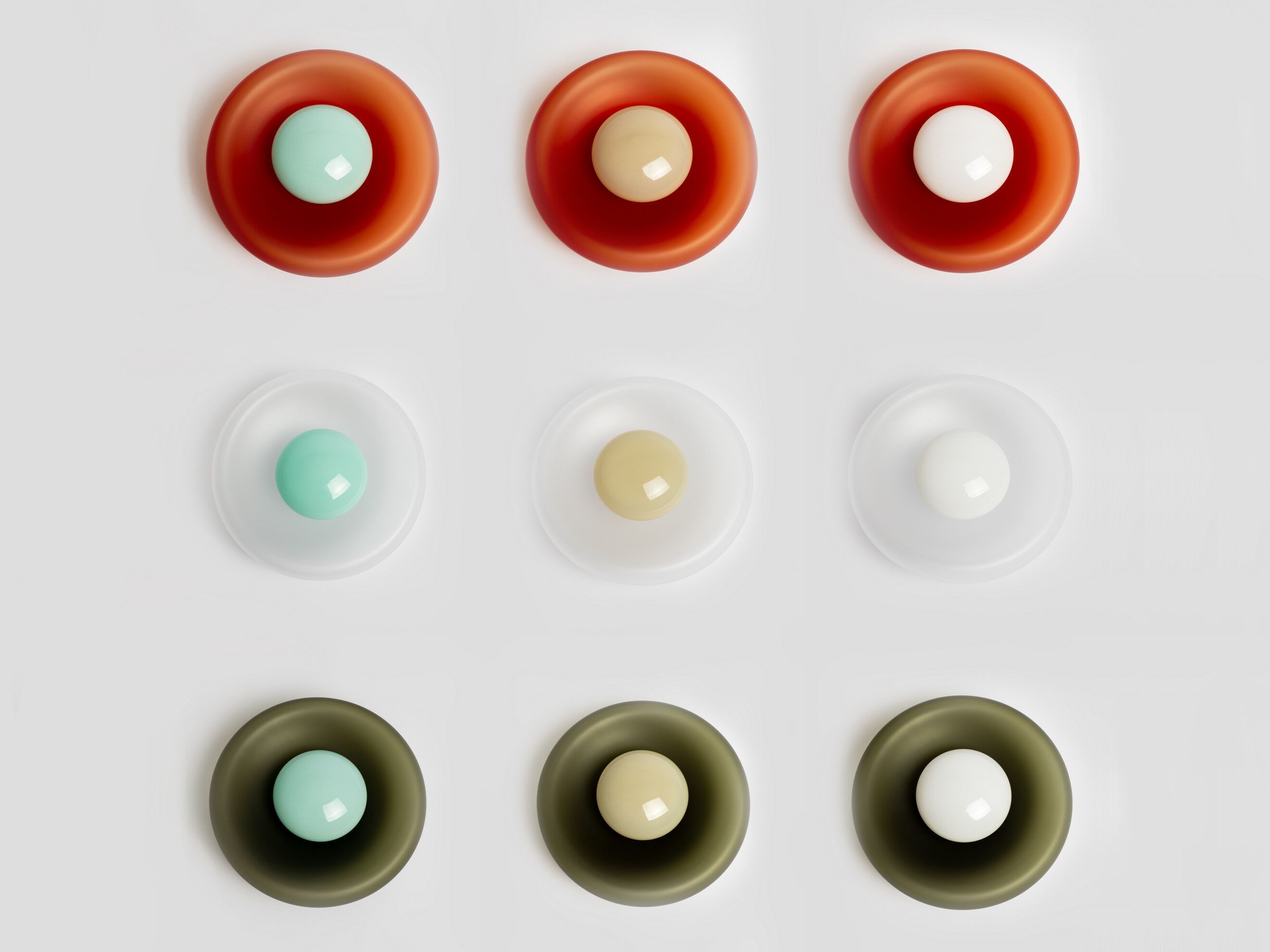 Светодиодный подвесной светильник из латуни и ледяного стекла SkLO Pillow ARCH-00066023 - Вид №5