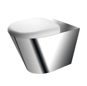 MF-211 Унитаз подвесной Public Steel