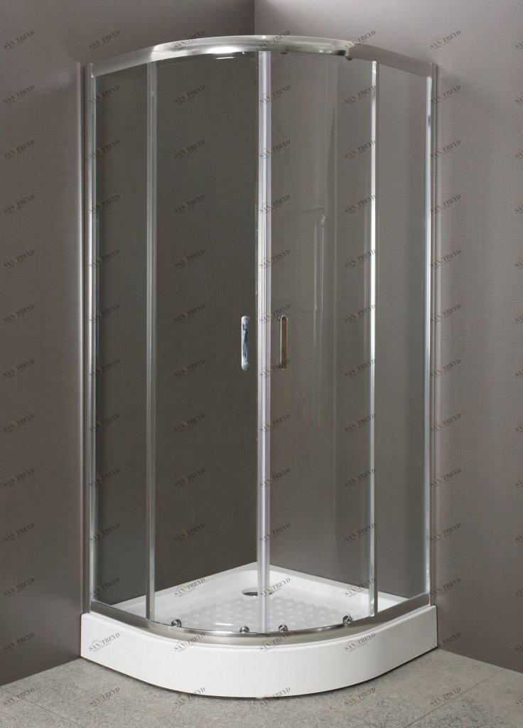 Душевой уголок BelBagno UNO-R-2-95-P-Cr