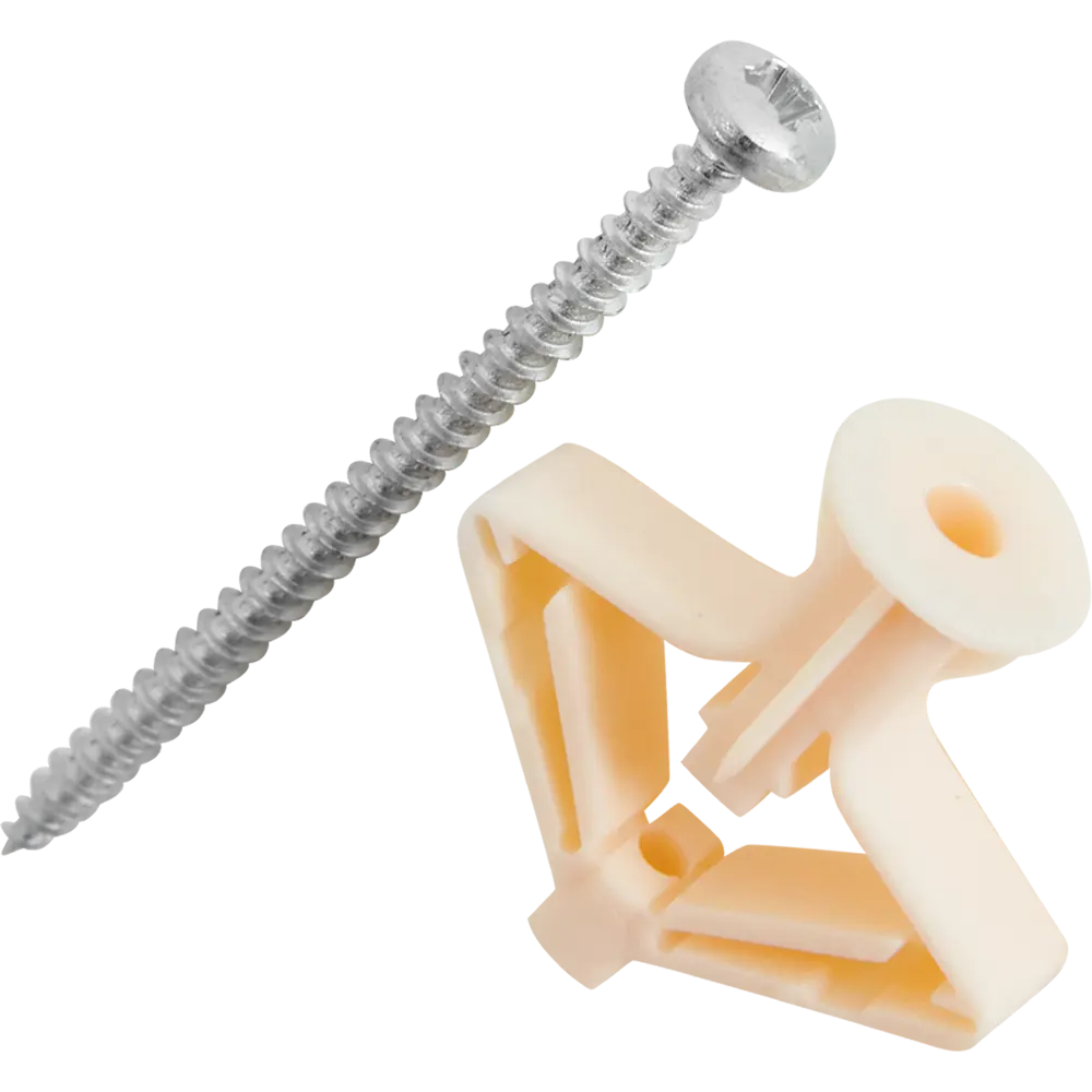 Дюбель-бабочка для гипсокартона Sormat 10x60 мм 4 шт STLM-2152454 - Вид №2