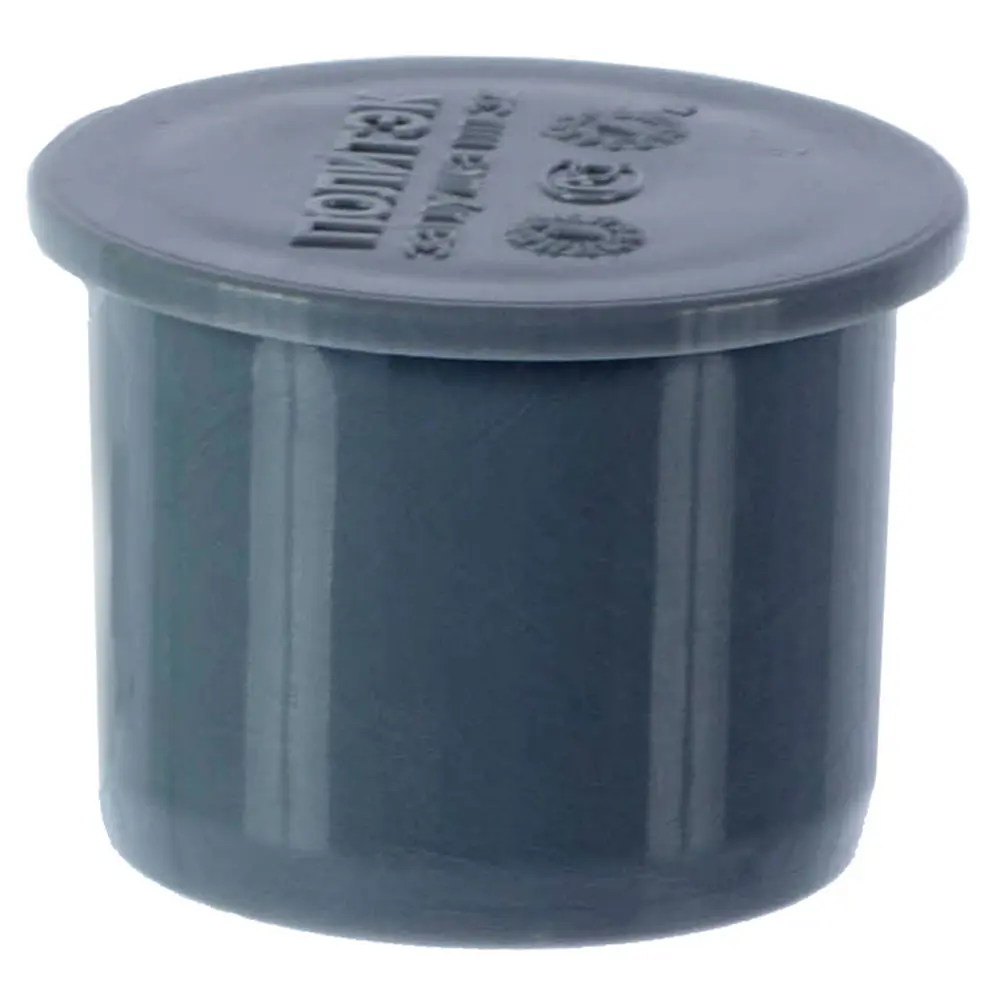 Заглушка канализационная ПОЛИТЭК 32 мм для герметизации труб 13750345 STLM-0003741 - Вид №1