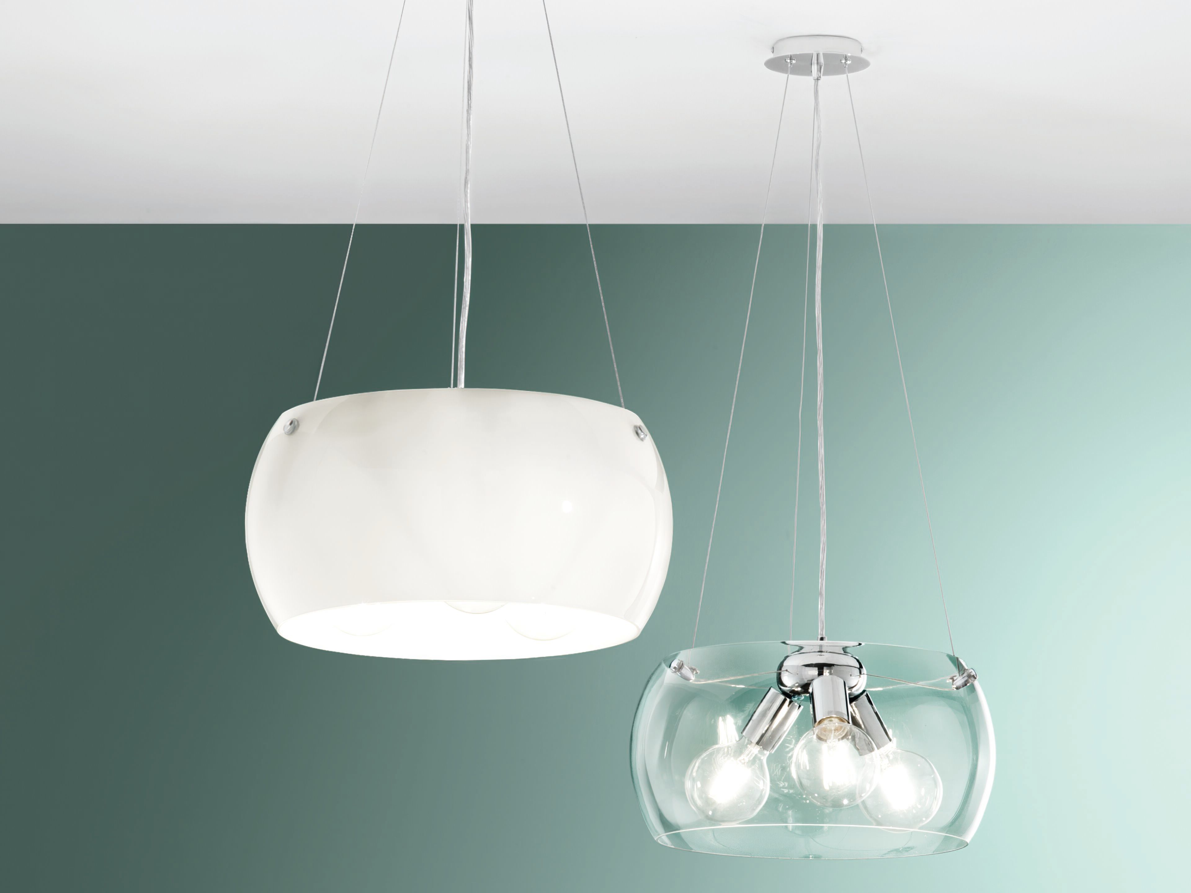 Подвесной светильник из дутого стекла Fan Europe Lighting дизайн окружающего света ARCH-00090969