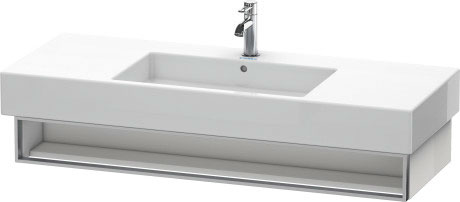 VE601504747 Тумбочка подвесная Vero #VE6015 1200 x 446 мм Каменно-синий глянцевый лак Duravit - Вид №2
