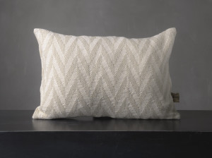 Прямоугольная подушка из хлопка и льна