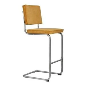 Стул барный Ridge Rib желтый