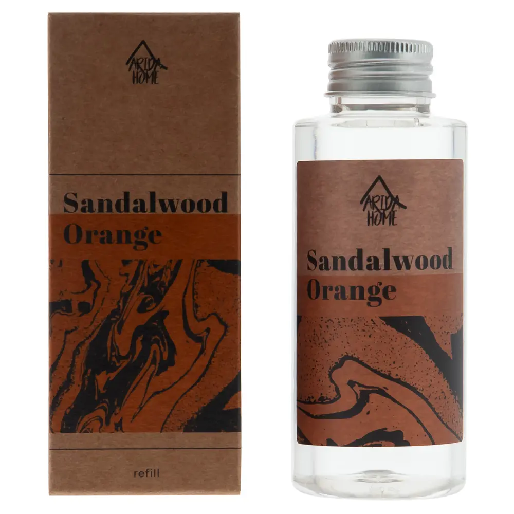 Ароматический наполнитель Arida Home Сандал и Апельсин для диффузора 100 мл 89026691 STLM-1565148