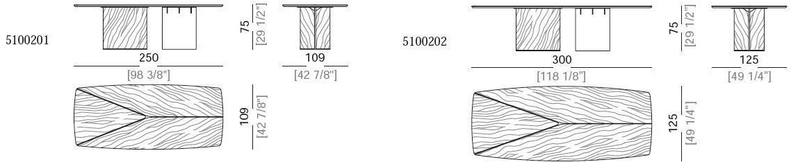 Arketipo Обеденный стол Sucupira sun-id-1373439 - Вид №6