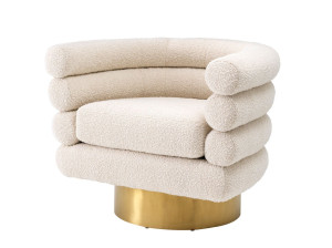 Ткань поворотный стул с подлокотниками