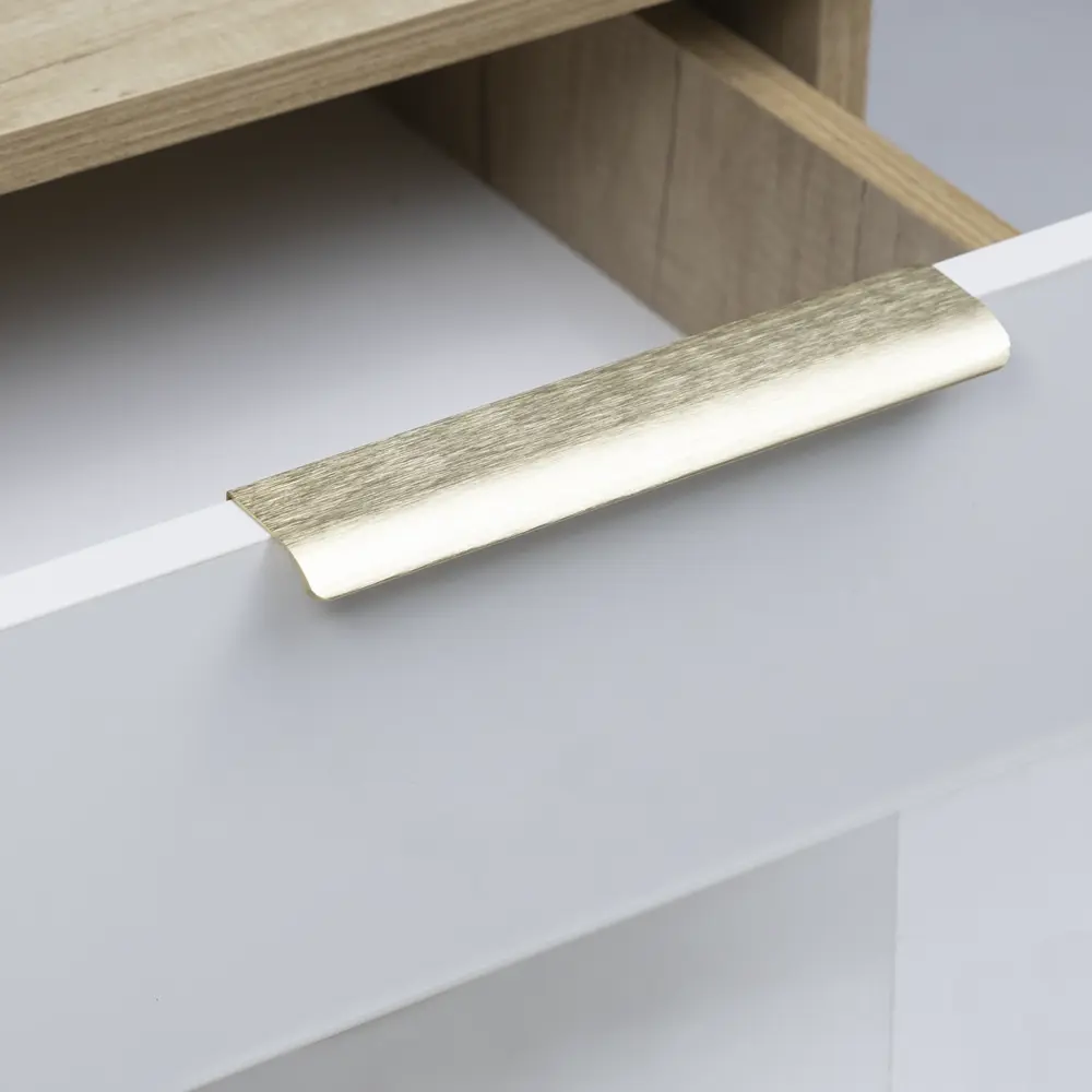 Мебельная ручка-профиль KONSENSA Мура 96 мм шампань STLM-2048681 - Вид №8