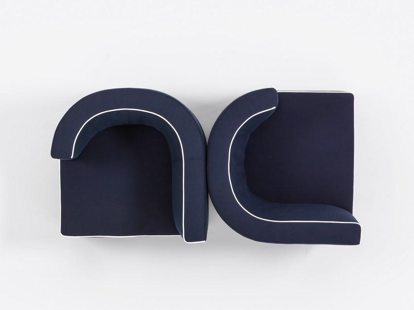 brühl Модульное кресло из ткани с подлокотниками sun-id-1434139 - Вид №4