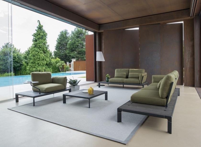 emu 3-х местный тканевый садовый диван Tami Art. 765 - Вид №10