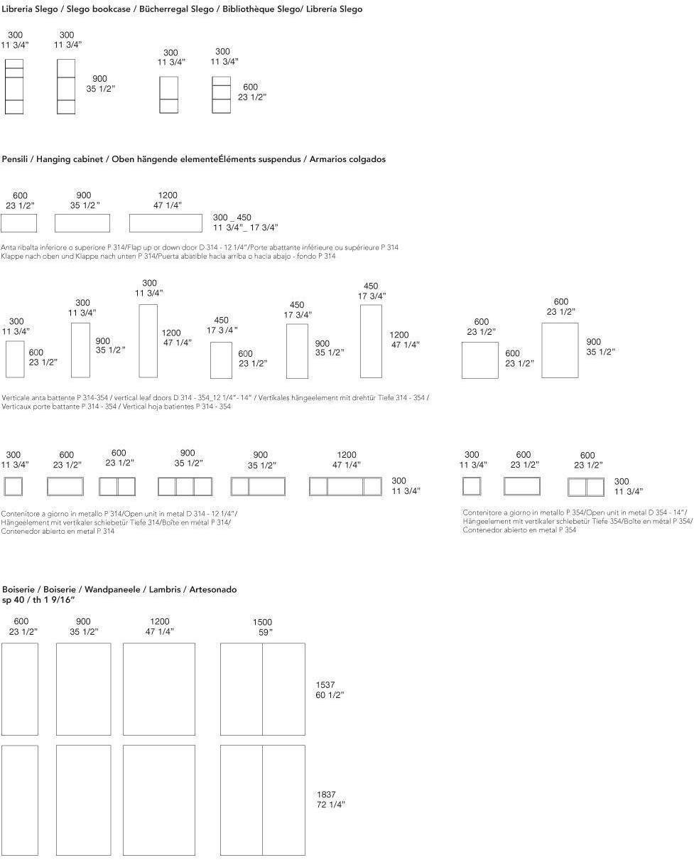 Poliform Модульная лакированная стенка для хранения с подставкой под телевизор sun-id-1460322 - Вид №18