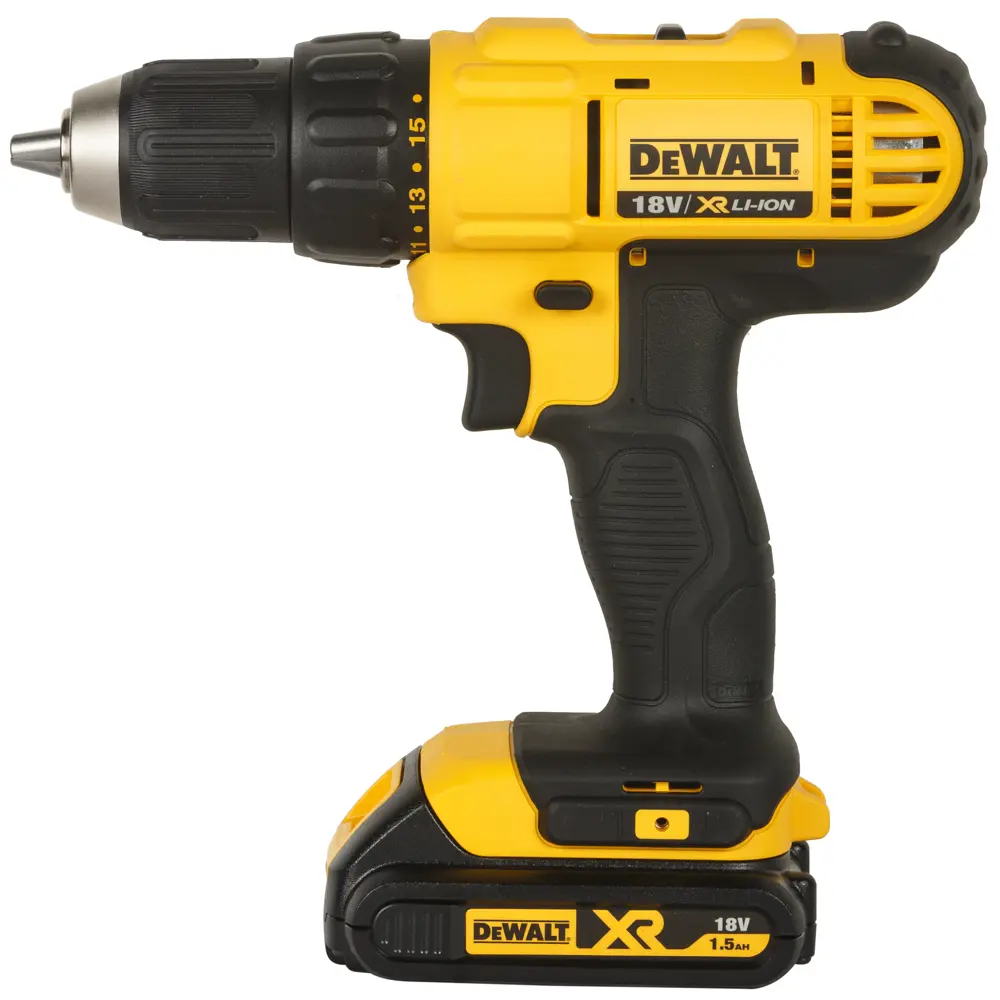 Дрель-шуруповерт аккумуляторная DeWalt DCD771S2, 18 В Li-ion 2х1.5 Ач 18218454 STLM-2066953  - Вид №2