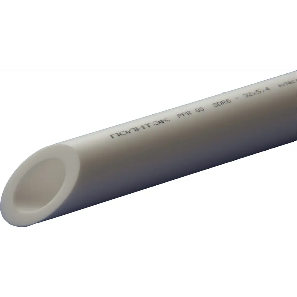 Труба полипропиленовая Политэк 50x8.3 мм SDR 6 PN 20 4 м STLM-2145596