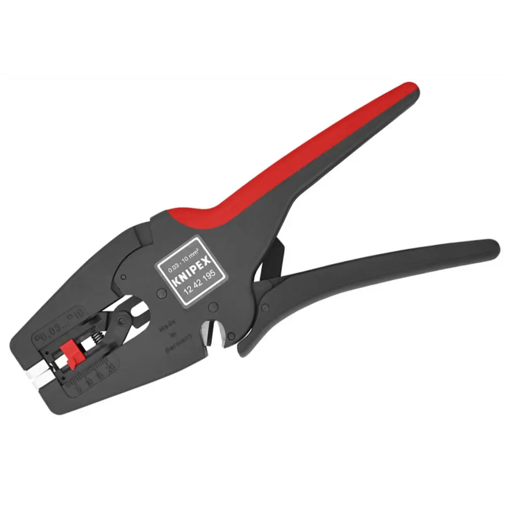 Стриппер для зачистки проводов Knipex KN-1242195 195 мм 82212133 STLM-2143126 