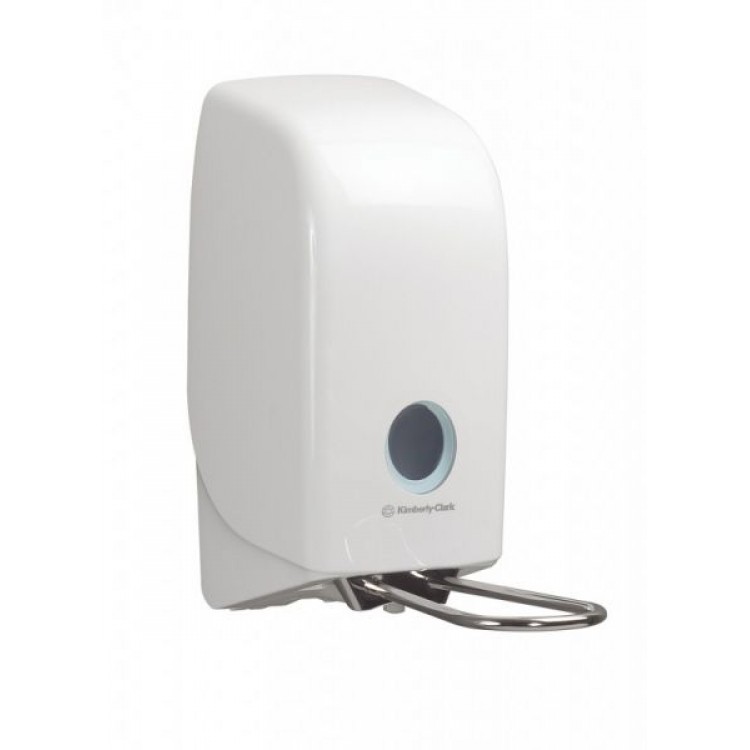 6955 Kimberly Clark Диспенсер для жидкого/пенного мыла локтевой белый Kimberly Clark Professional Aquarius 6955 белый 