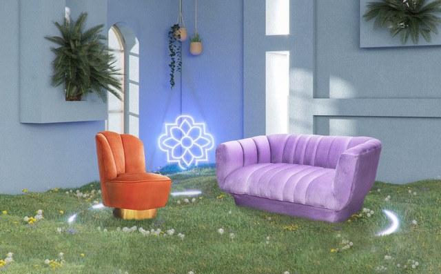 Moanne Мягкое бархатное кресло Monti sun-id-1423068 - Вид №4