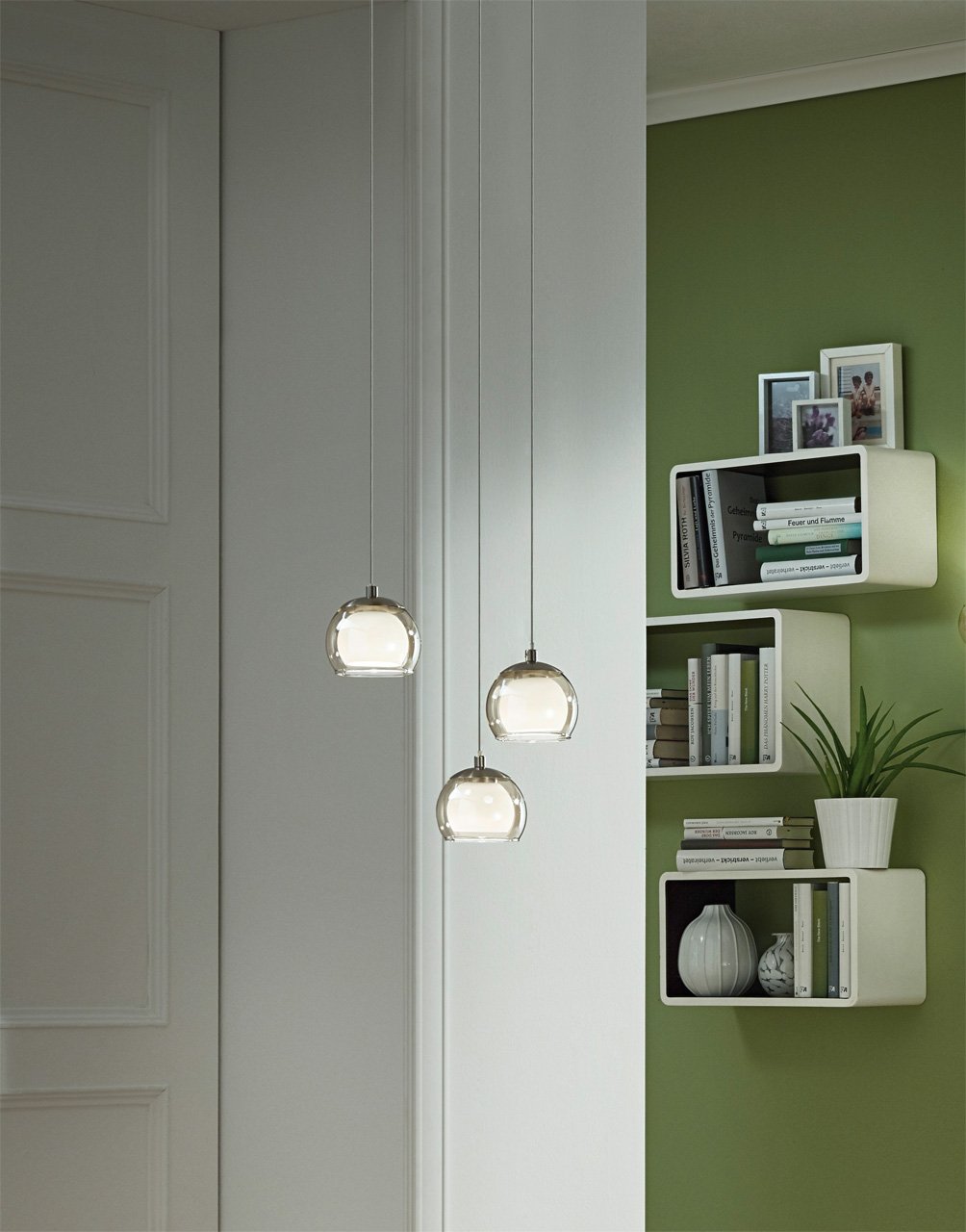 Подвесная люстра Eglo Ascolese 94318 EGLO ДИЗАЙНЕРСКИЕ, ASCOLESE 058052 Белый  - Вид №1