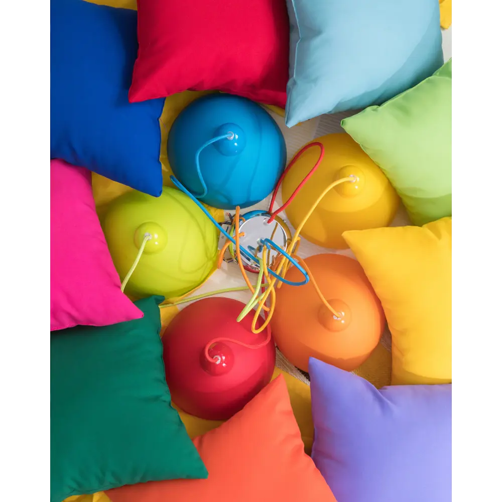 Подушка декоративная «Яркость» 40х40 см цвет оранжевый SEASONS STLM-2019503 - Вид №4