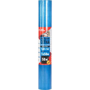 Сетка стеклотканевая фасадная 5x5 Wand Master 160 г/м² 1x50 м