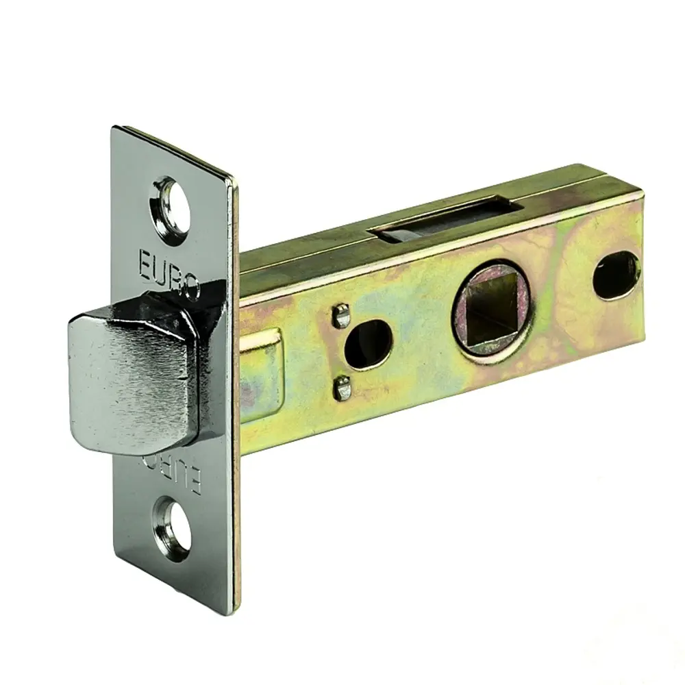 Защёлка для межкомнатных дверей Euro, 8х45 мм, сталь, цвет хром STLM-2040174