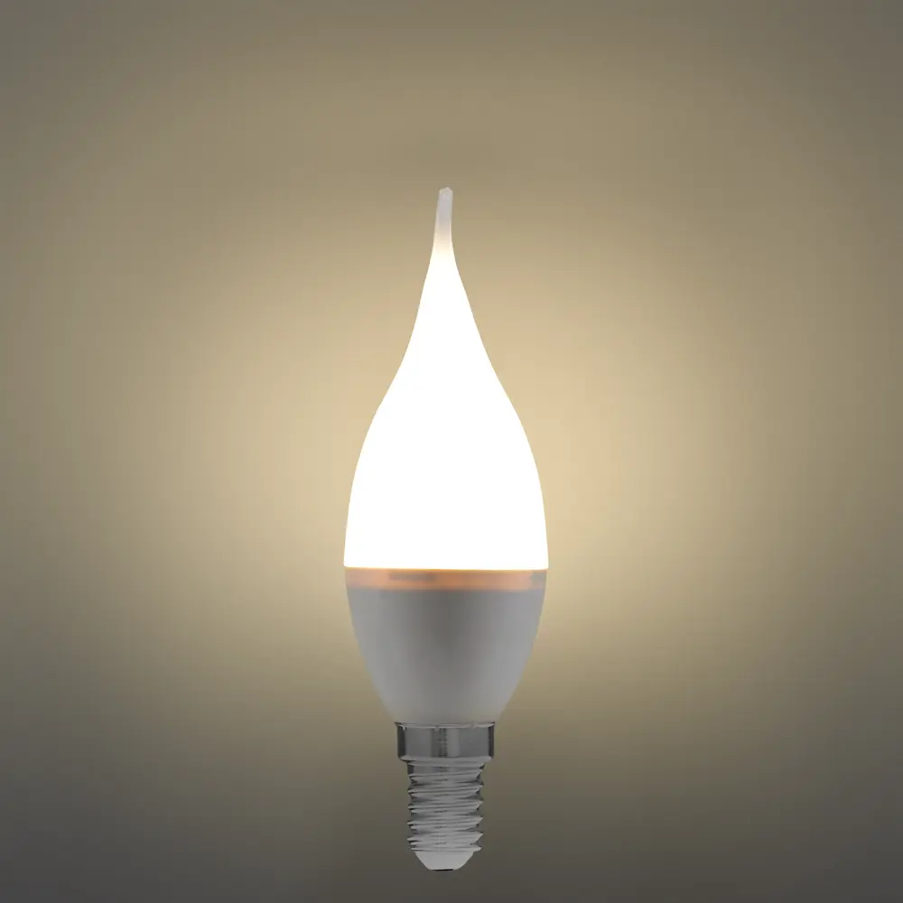 Светодиодная лампа Volpe E14 свеча на ветру матовая 6Вт 600лм 89819504 STLM-1326357 - Вид №3