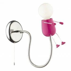 Спот настенный розовый Odeon Light Riko Girl 2583/1W ODEON LIGHT CLASSIC 00-3924669 Розовый