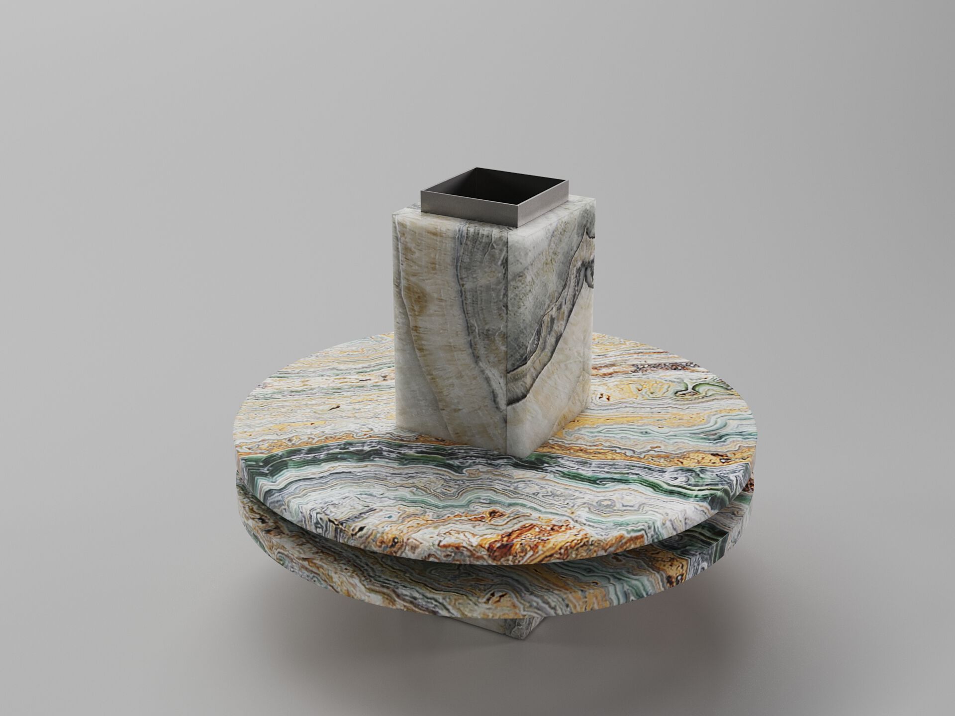 Мраморная ВАЗа VESTA FURNITURE Спутник ARCH-00016050