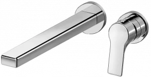 Fir Italia Смеситель для умывальника настенный из латуни на 2 отверстия New handy 52 5218208