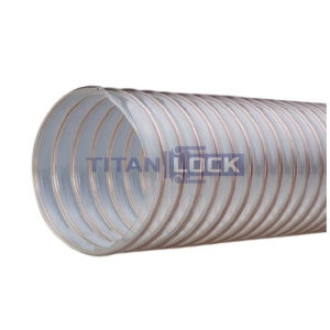 Шланг полиуретановый PU (толщ 1.4 мм) абразивостойкий "KARELIA", внутр.диам. 200 мм TL200KR14 TITAN LOCK