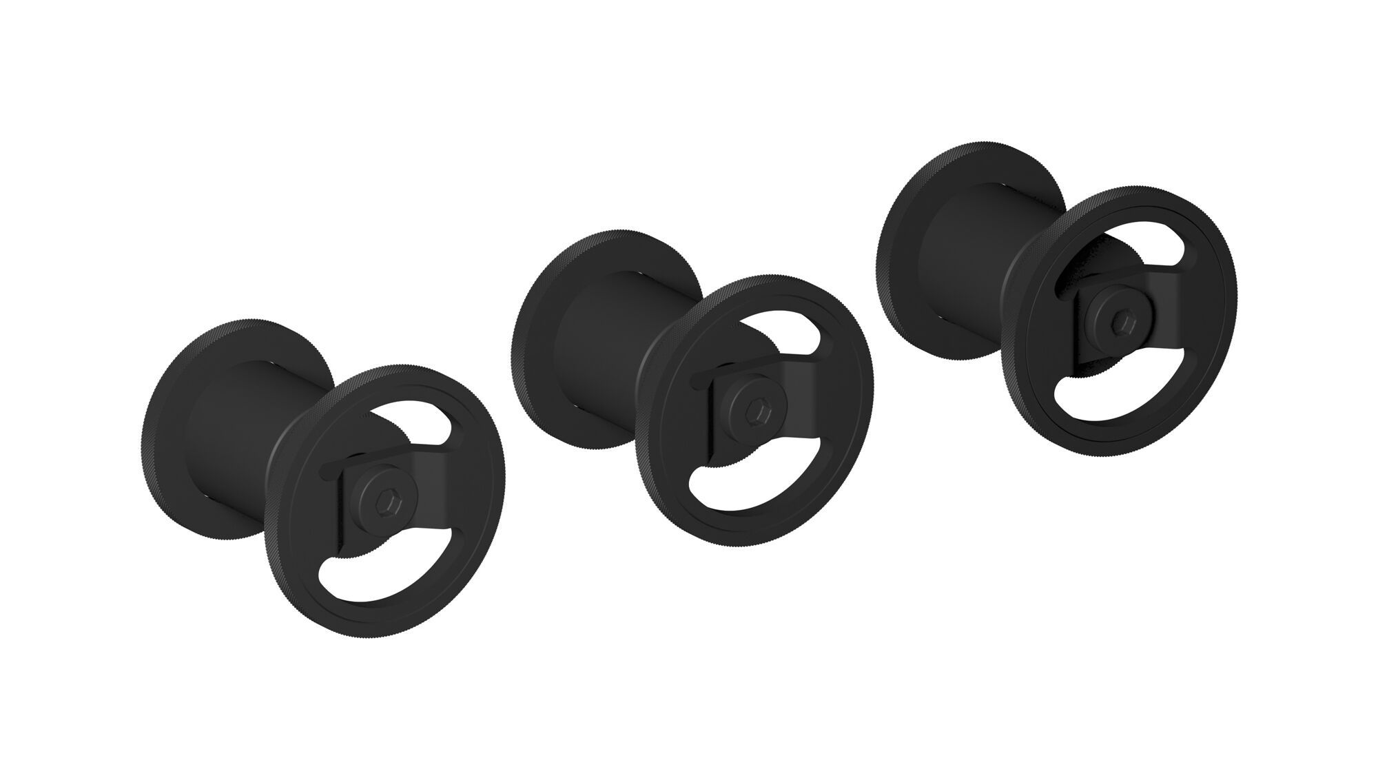 Встраиваемый смеситель для душа с 3 отверстиями и переключателем IB Bold ARCH-00029546 - Вид №12