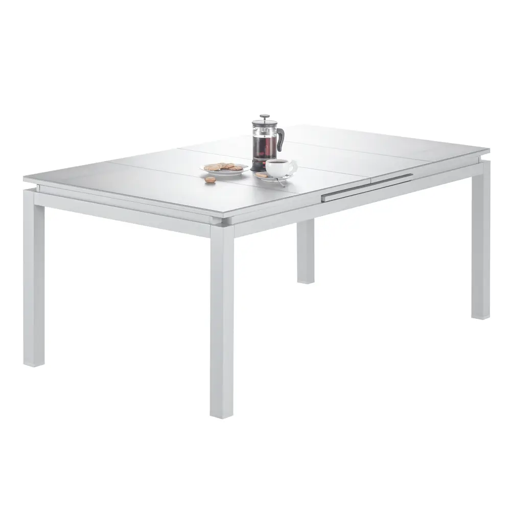 Стол садовый раздвижной Naterial Odissea Easy 180-240х90х76.5 см алюминий белый 81956371 STLM-2009705  - Вид №5