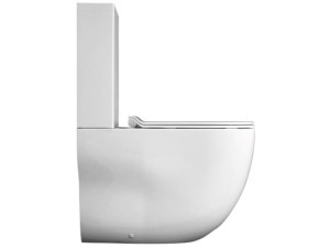 Керамический цельный туалет