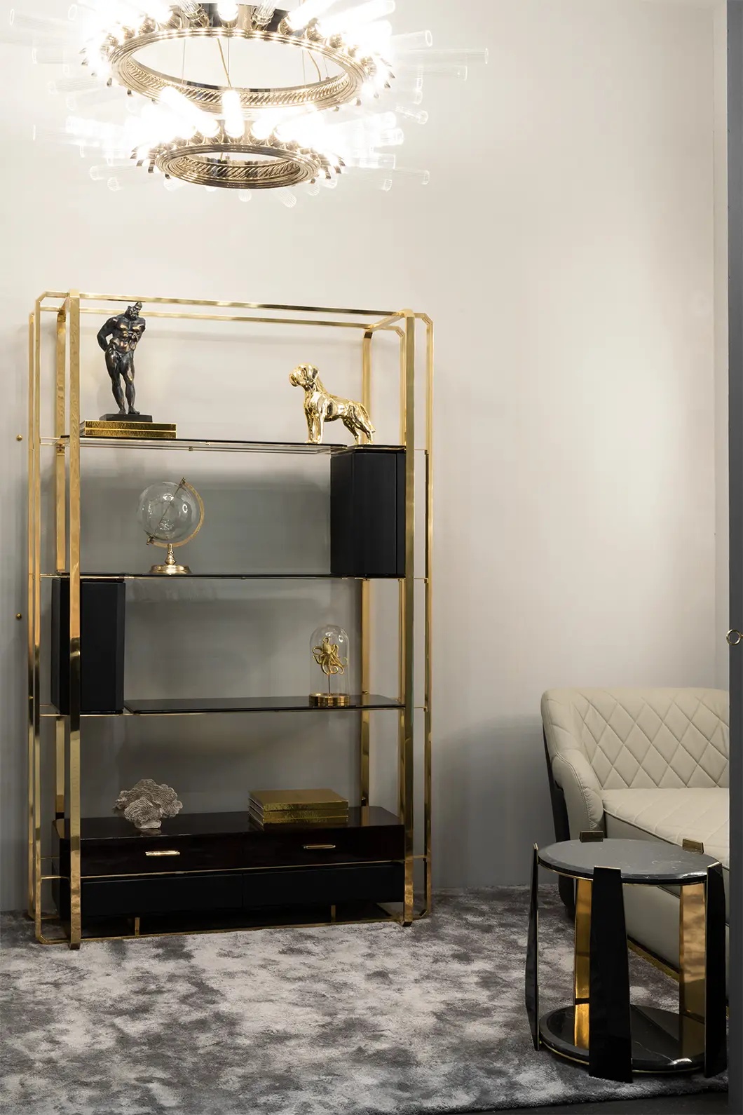 Книжный шкаф LUXXU Waltz 309 - Вид №10