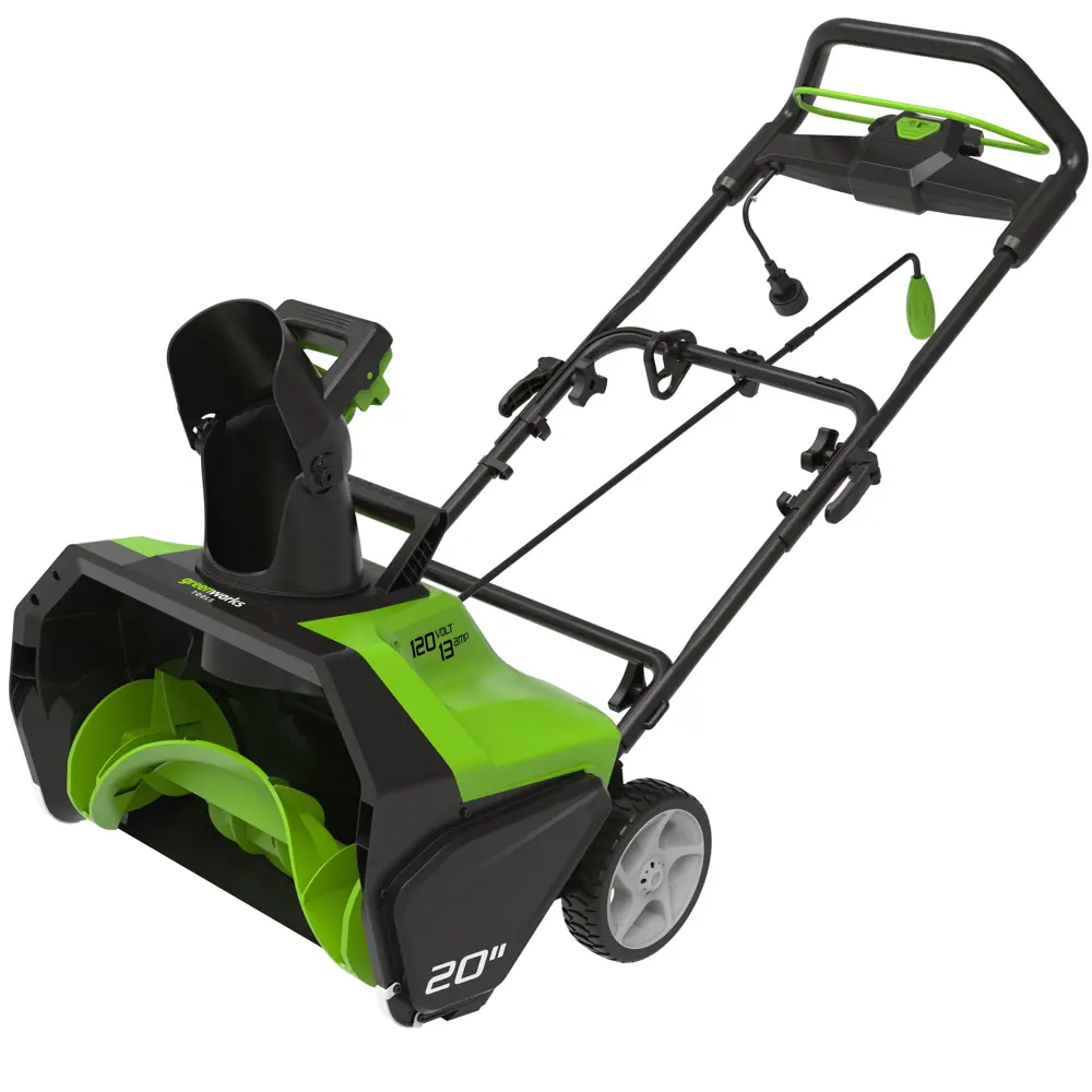 Снегоуборщик электрический GREENWORKS GES13 51 см 1800 Вт STLM-2087775