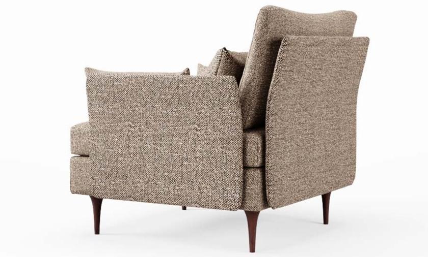 HMD INTERIORS Модульное тканевое кресло на контракт Bau sun-id-1371387 - Вид №1