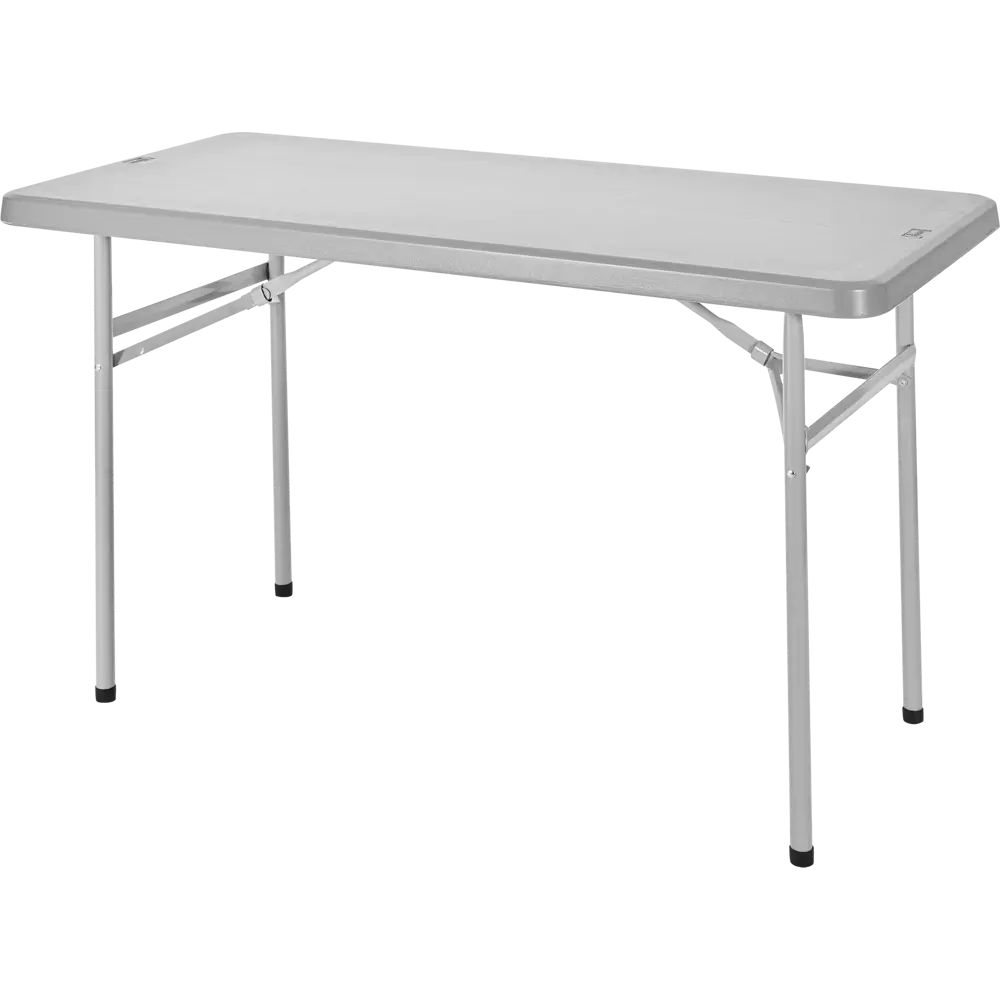 Стол садовый Сатурн СТС120 складной 61x74x122 см пластик серый 89179334 STLM-2049778 METMEBEL 